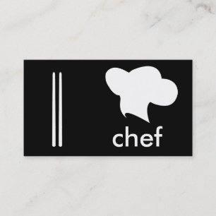 Japanese Cuisine Chef Business Card