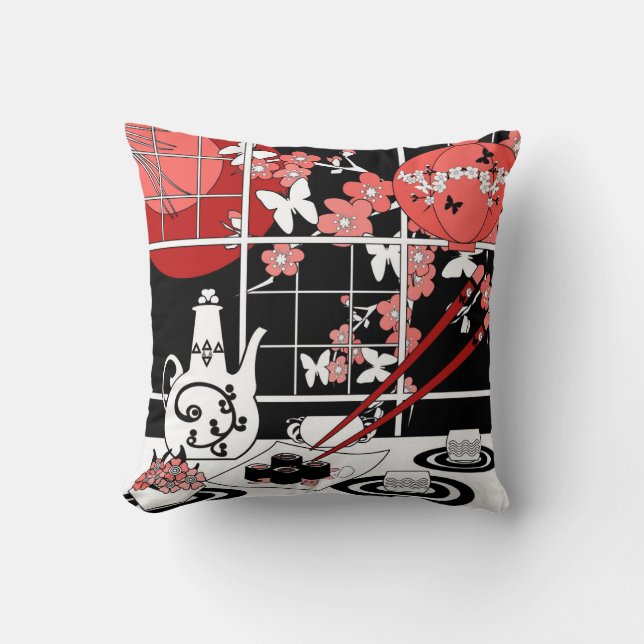 Japanese cuisine cushion (Front)