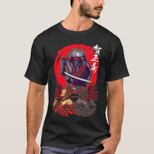 Japanese Culture Death Samurai Warrior Swordsman T-Shirt