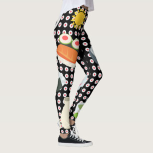 Japanese Culture Emojis Leggings