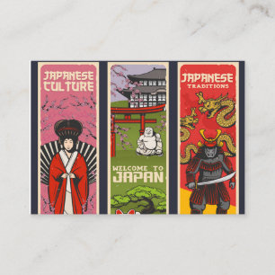 Japanese culture enclosure card