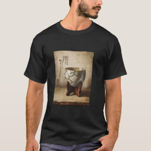 Japanese Culture Kintsugi Repair Pot Gold Pottery T-Shirt