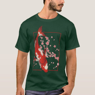 Japanese Culture Sakura Cherry Blossom Taisho Sank T-Shirt