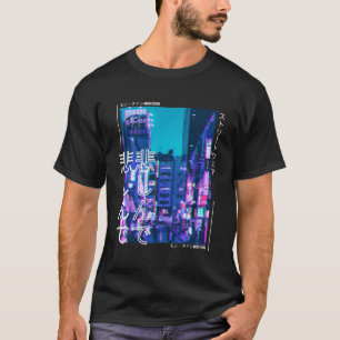 Japanese Cyberpunk Tokyo Streetwear Aesthetic Grap T-Shirt