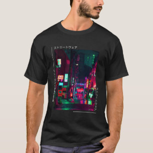 Japanese Cyberpunk Tokyo Streetwear Aesthetic T-Shirt