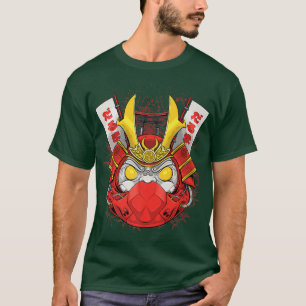 Japanese Daruma Lucky charm Samurai T-Shirt
