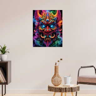 Japanese Demon Poster