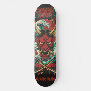 Japanese demon Skateboard Art – Japanese Spirit