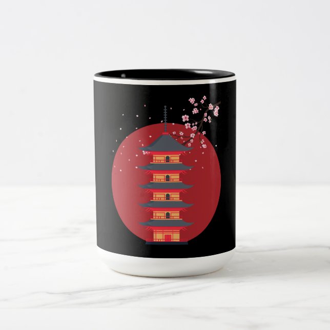 JAPANESE DESIGN COFFEE MUG (Center)