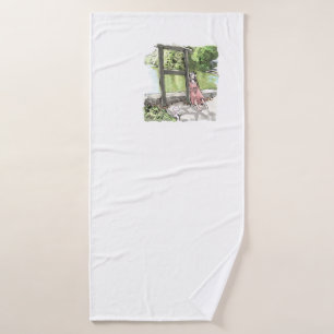 Japanese destroyer Isairego Bath Towel