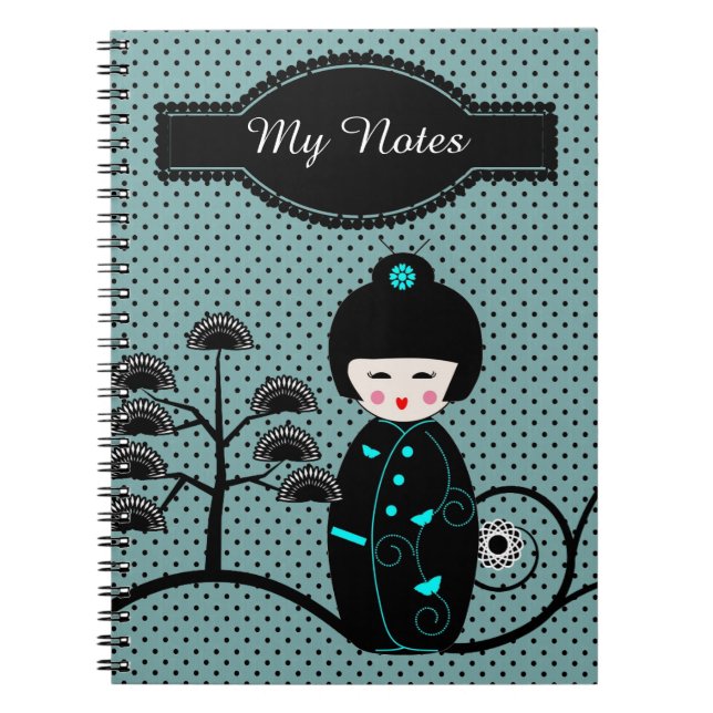 Japanese Doll Notebook (Front)