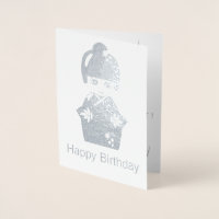 Japanese doll - silver birthday