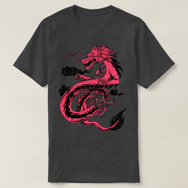 Japanese Dragon10 T-Shirt (Design Front)