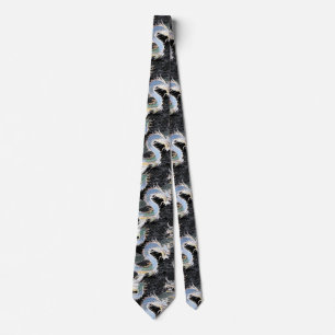 Japanese Dragon God Tie