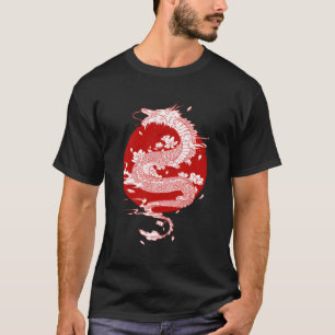 Japanese Dragon Japanese Flag Japan T-Shirt