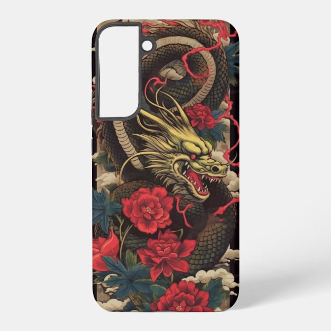 Japanese Dragon Phone Case (Back)