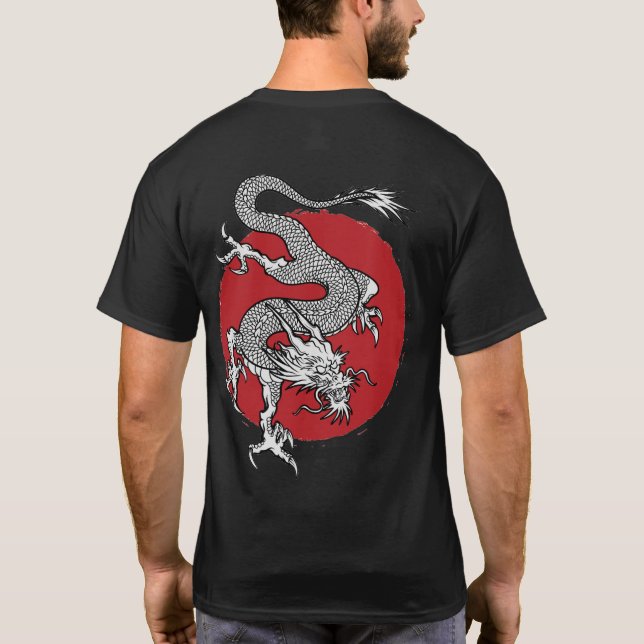 Japanese Dragon T-Shirt (Back)