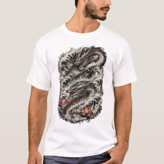 Japanese Dragon Tattoo T-Shirt | Traditional Irezu