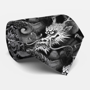 Japanese Dragon Tie