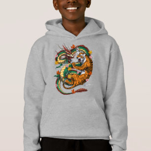 Japanese Dragon Tiger Battle
