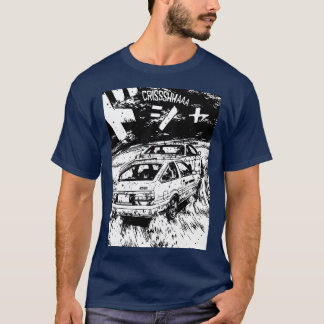 Japanese Drift Racer AE86 Drifting  Eurobeat Inten T-Shirt