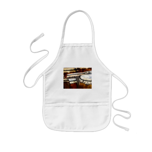 Japanese Drums Kids Apron (Front)