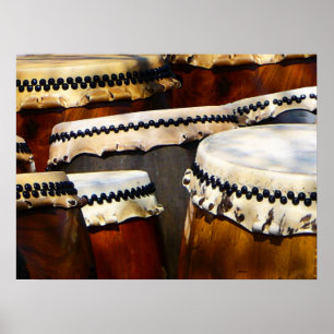 Japanese Drums Poster