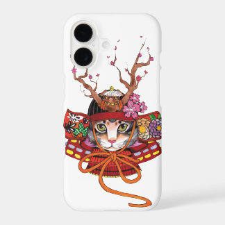 Japanese Edo Samurai Neko Kitten Case-Mate iPhone