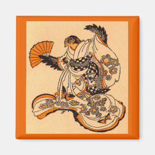 Japanese fairytale The Tongue Cut Sparrow Magnet