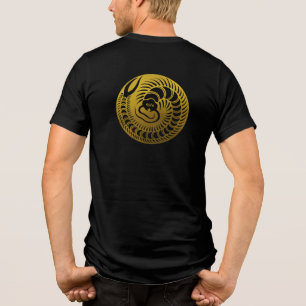 Japanese Family Crest-Centipede Tri-Blend Shirt