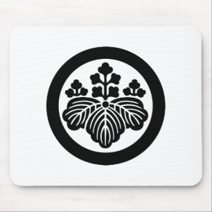 Japanese Family Crest KAMON Symbol Mouse Pad