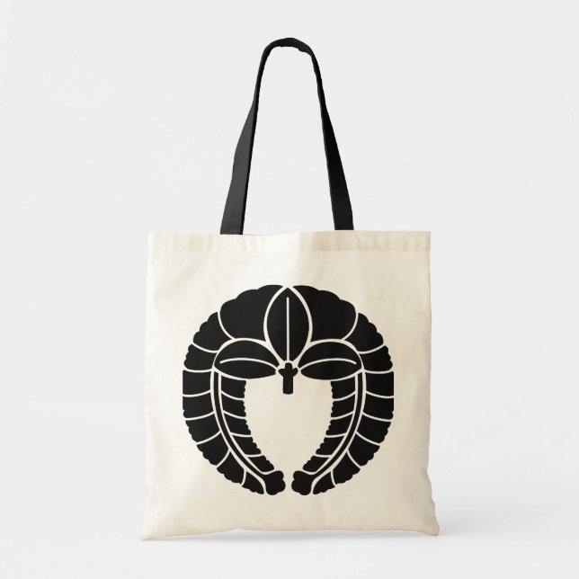 Japanese Family Crest (KAMON) Symbol Tote Bag (Front)