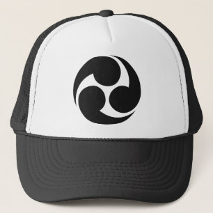 Japanese Family Crest (KAMON) Symbol Trucker Hat