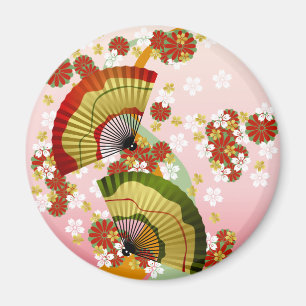 Japanese Fan 3 Magnet