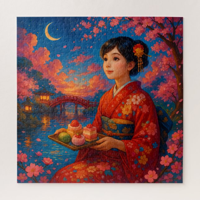 Japanese Fantasy Sweets | Dreamscape Puzzle (Vertical)