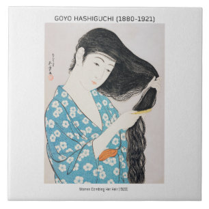 Japanese Female beauties - Goyō Hashiguchi  Ceramic Tile