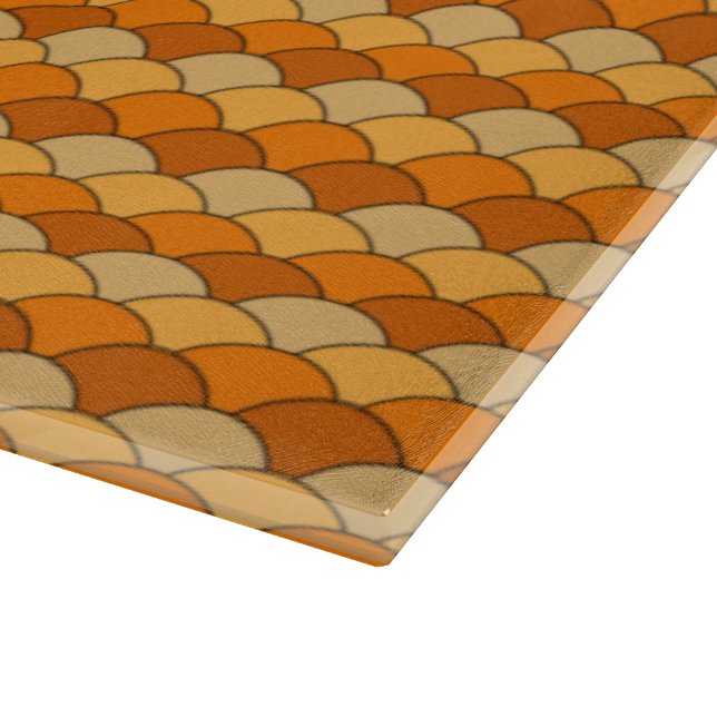 Japanese Fish Scale Pattern Cutting Board (Corner)