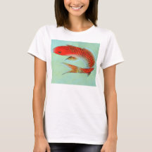 JAPANESE FISH T-Shirt PLUS SIZE YOGA WEAR