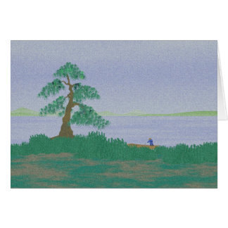 Japanese Fisherman 4 - Card