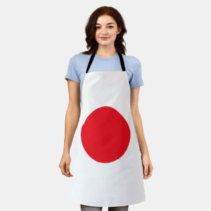 Japanese flag apron