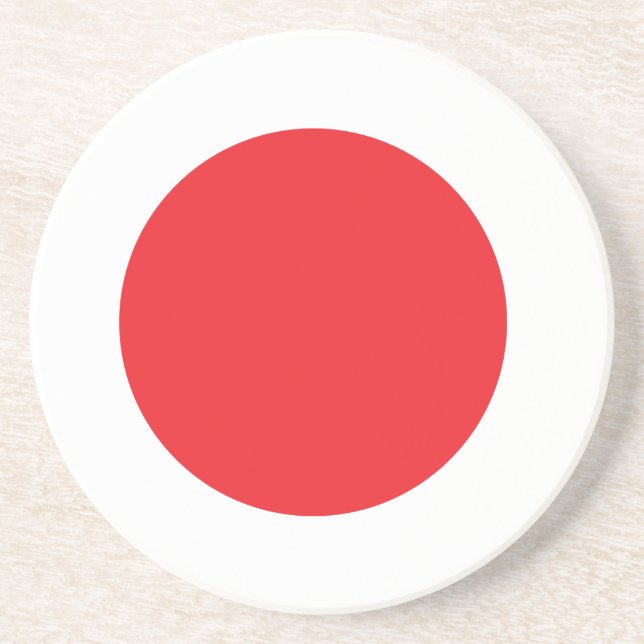 Japanese flag coaster (Front)
