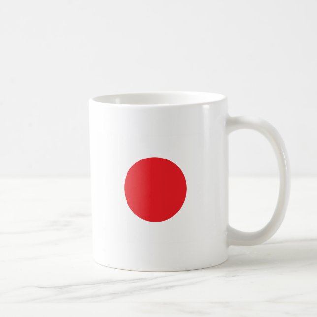 Japanese flag coffee mug (Right)