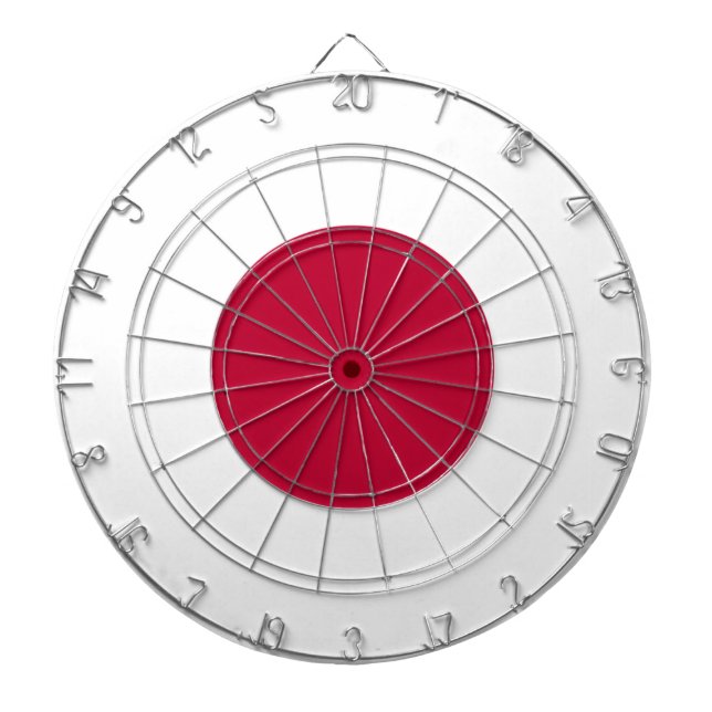 Japanese Flag Dartboard (Front)