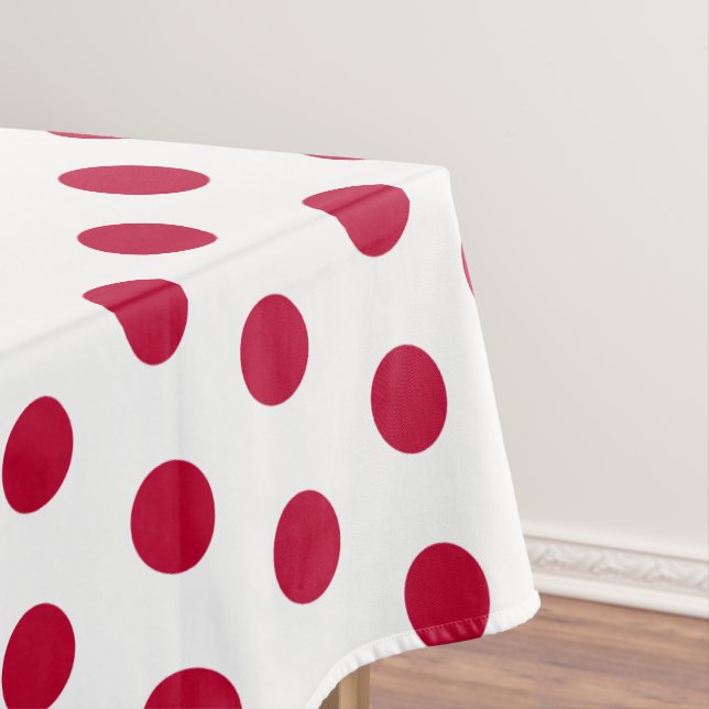 Japanese Flag & Japan dining tablecloth /decor dot (In Situ)