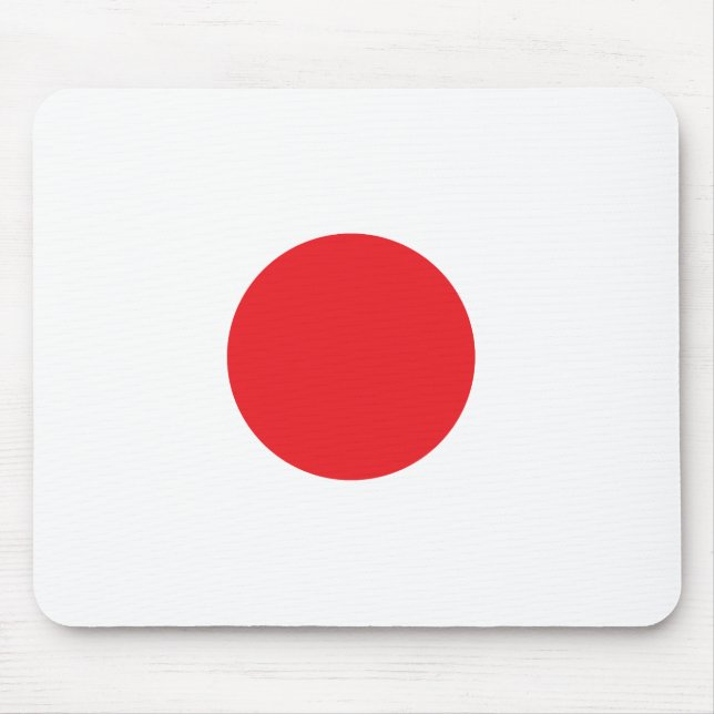 Japanese flag mouse pad (Front)