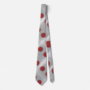 Japanese Flag of Japan Tokyo Glitter Professional Tie