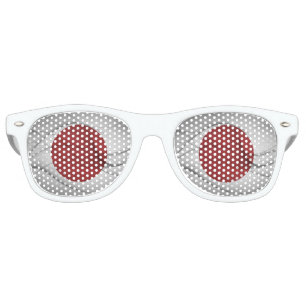 Japanese Flag Retro Sunglasses