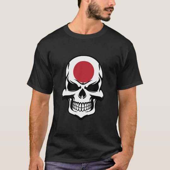 Japanese Flag Skull T-Shirt