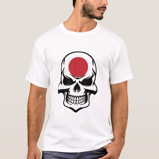 Japanese Flag Skull T-Shirt