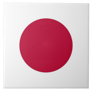 Japanese Flag Tile